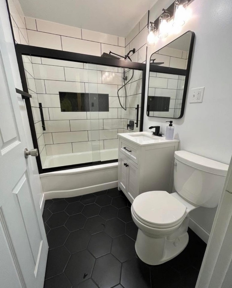 Bathroom remodel by Eby Home Improvement